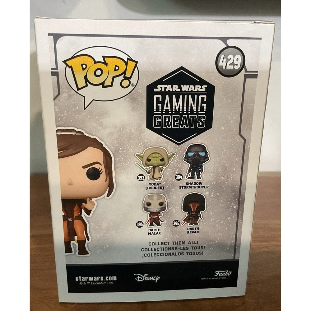 Funko POP! Star Wars Bastila Shan Bobble-Head Figure Statue #429 Exclusive